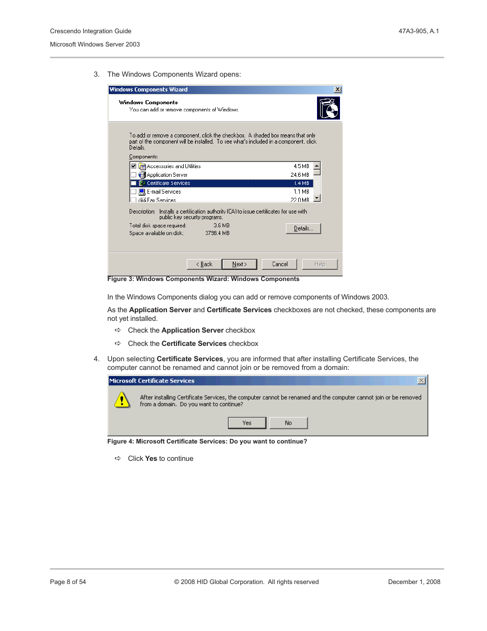 HID Crescendo Integration User Manual | Page 8 / 54