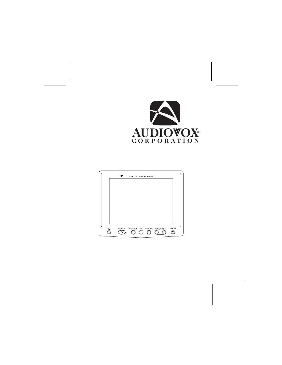 Audiovox LCM50 User Manual | 12 pages