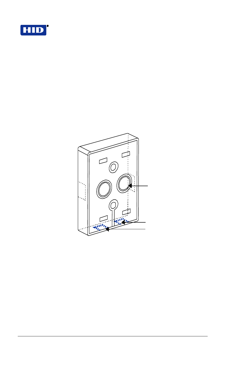 5 antenna housing - secure installation | HID EntryProx Installation Guide User Manual | Page 17 / 58