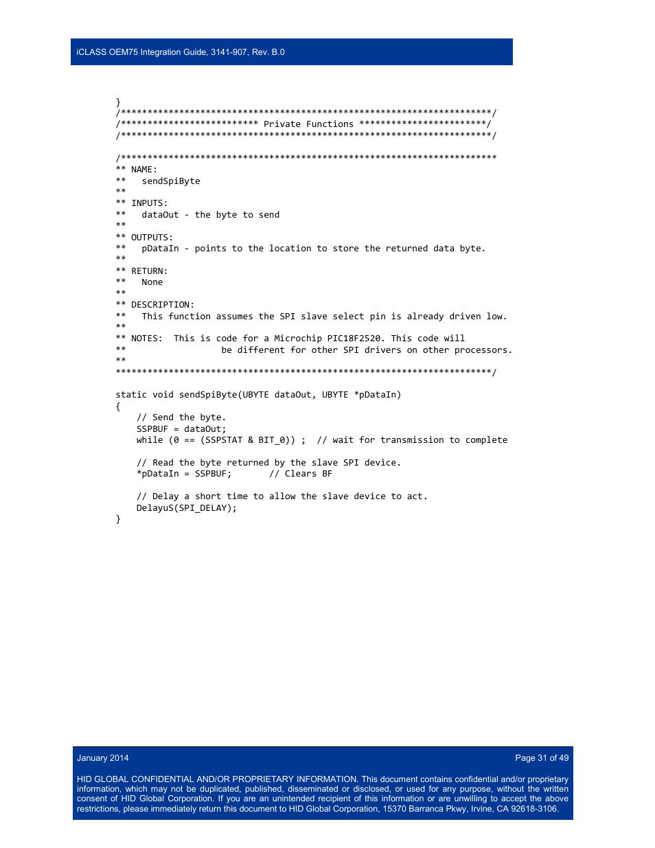 HID Hi-O iCLASS Installation Guide User Manual | Page 31 / 49