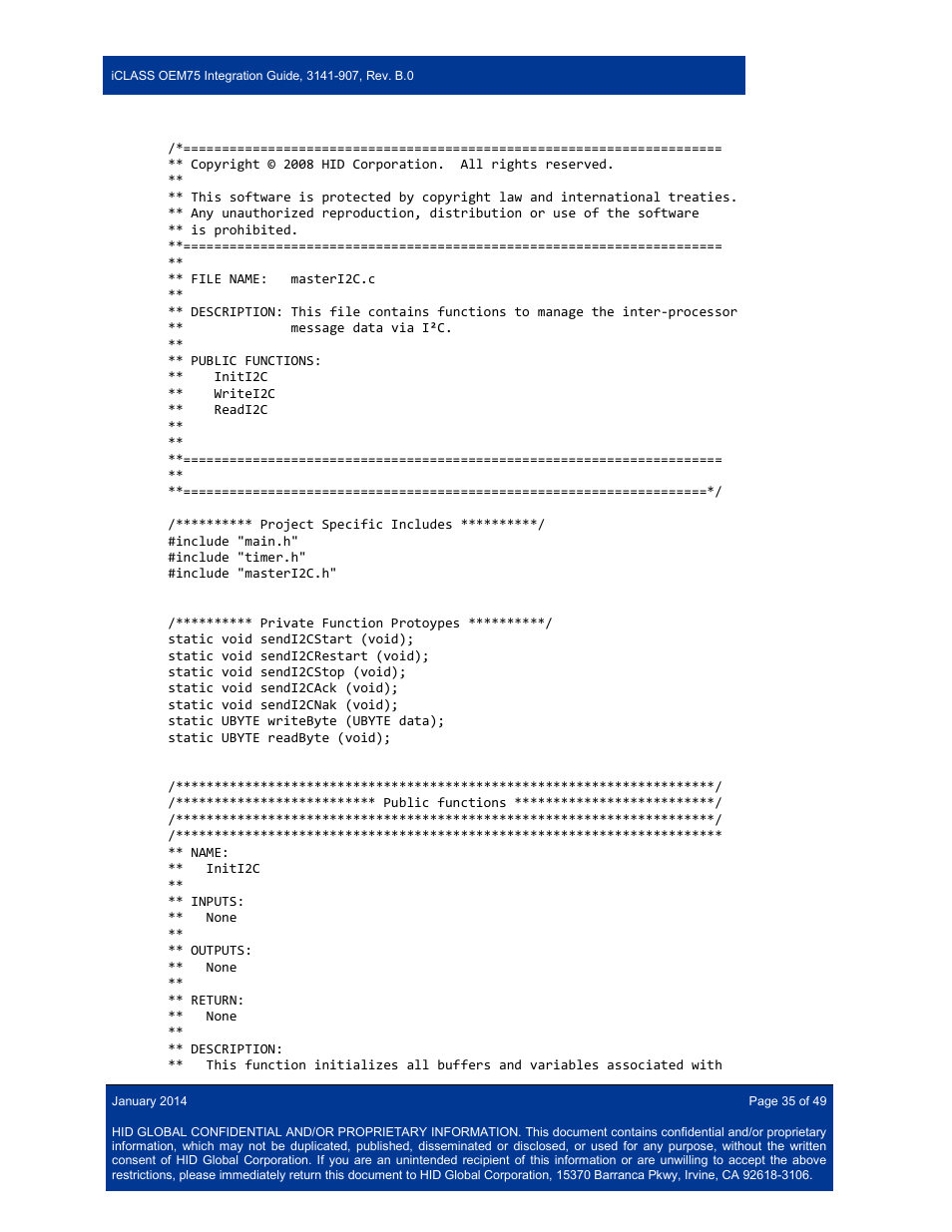 HID Hi-O iCLASS Installation Guide User Manual | Page 35 / 49