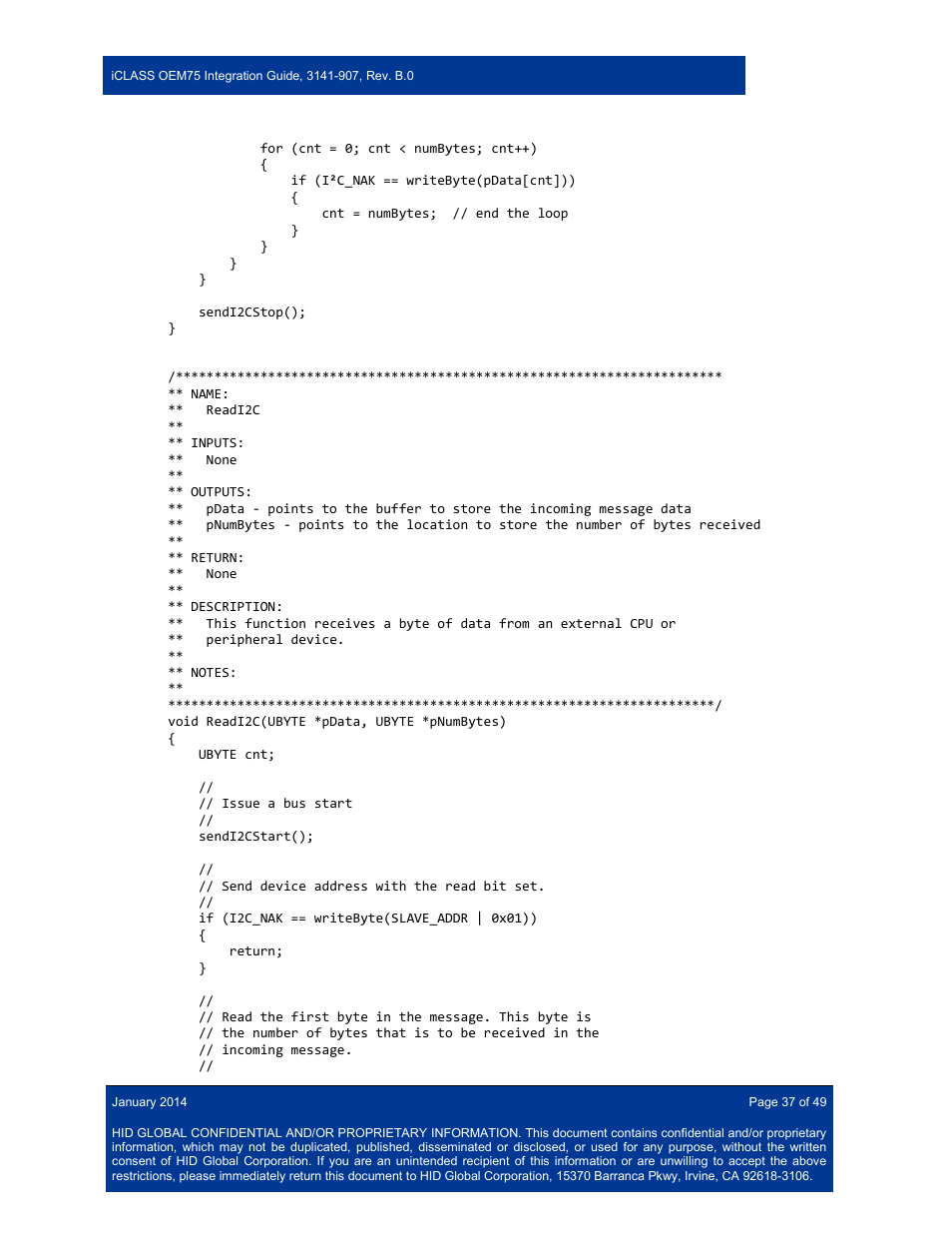 HID Hi-O iCLASS Installation Guide User Manual | Page 37 / 49