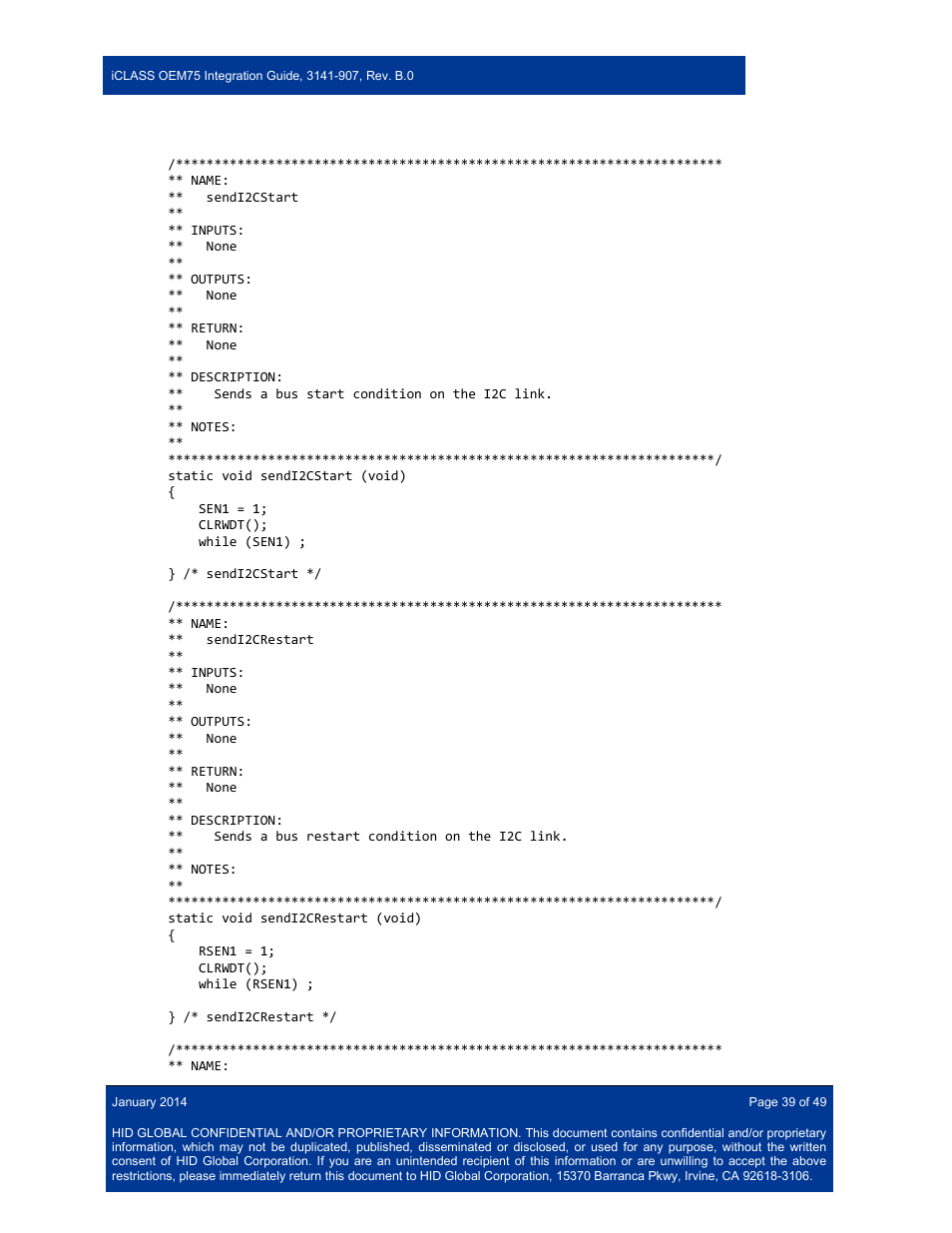 HID Hi-O iCLASS Installation Guide User Manual | Page 39 / 49