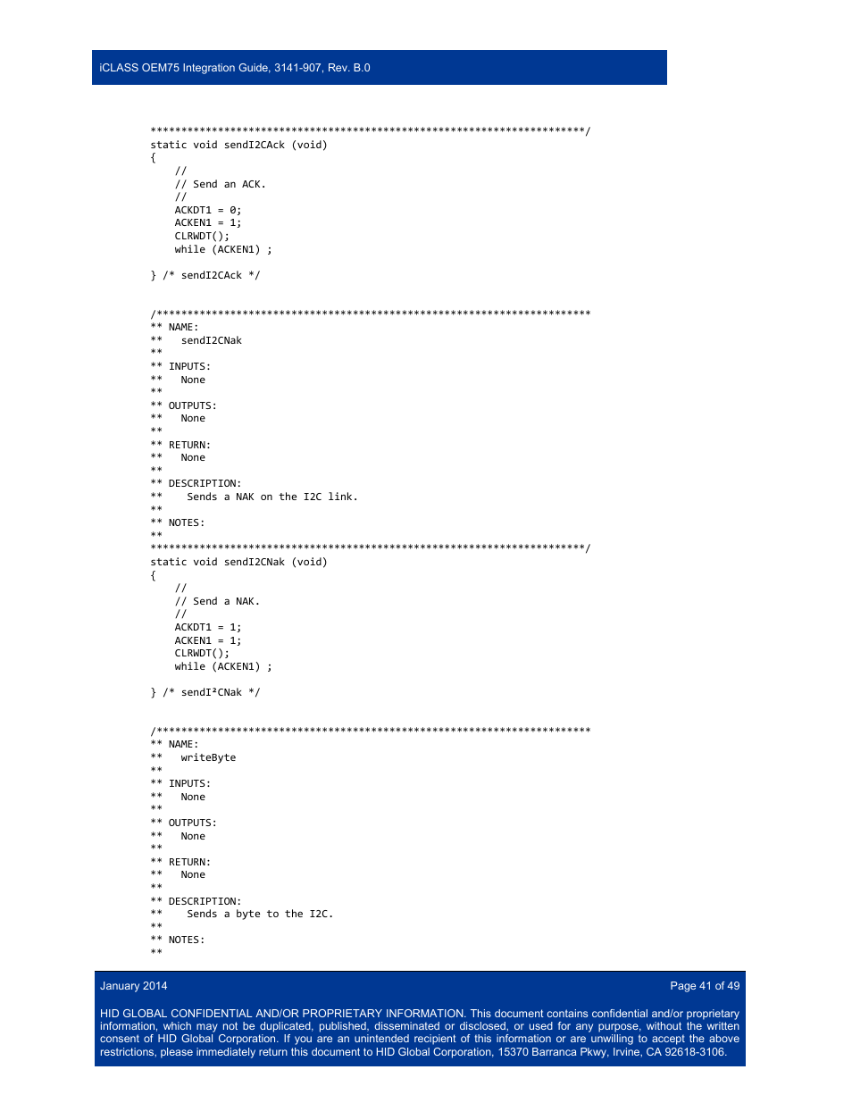 HID Hi-O iCLASS Installation Guide User Manual | Page 41 / 49