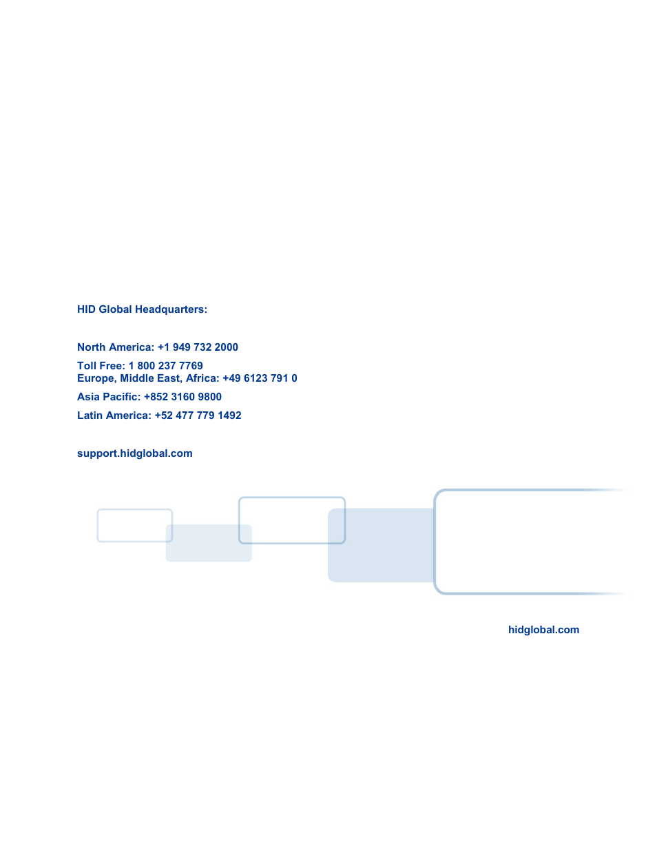 HID Hi-O iCLASS Installation Guide User Manual | Page 49 / 49