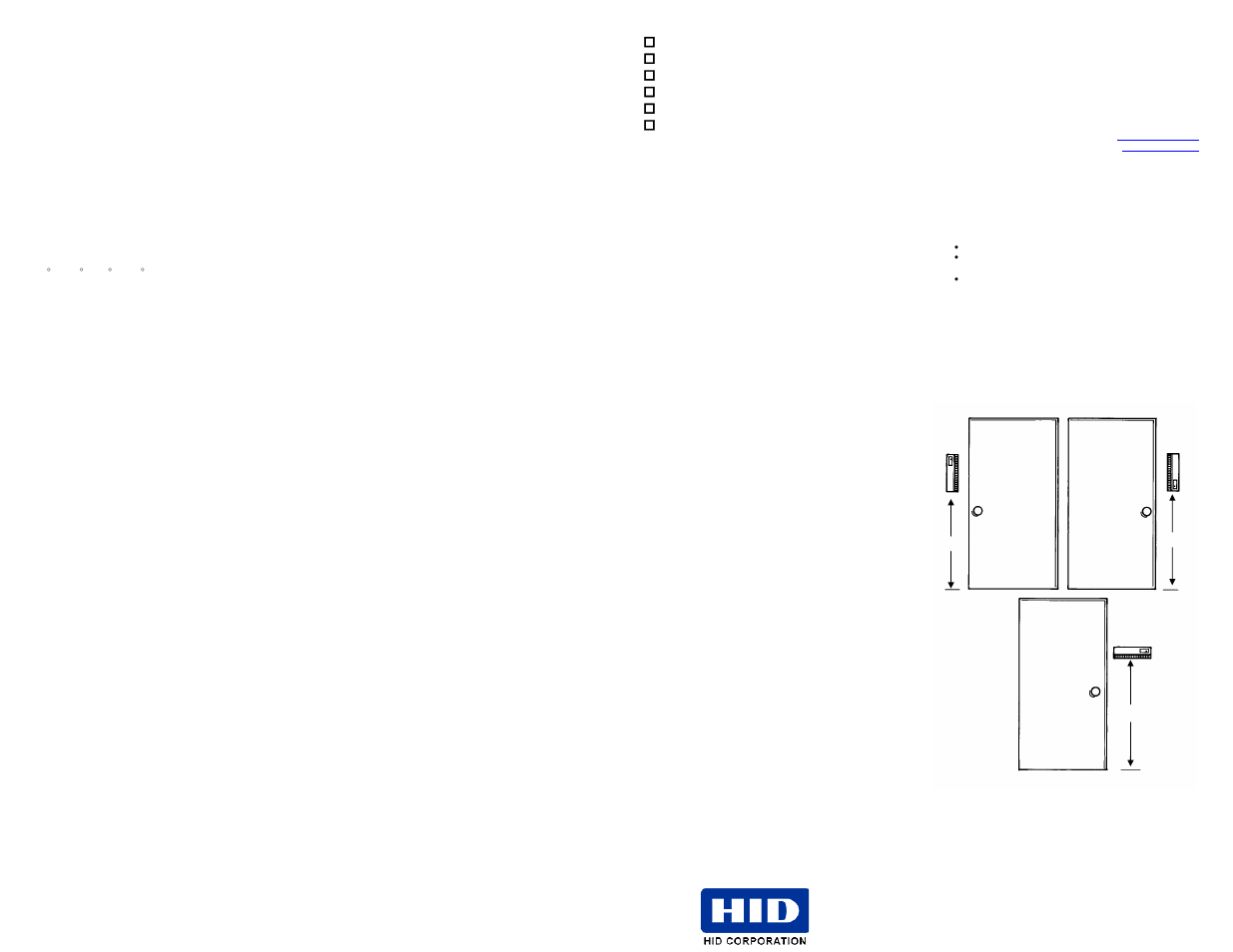 HID Magnetic Stripe Reader 644 Installation Guide User Manual | 2 pages