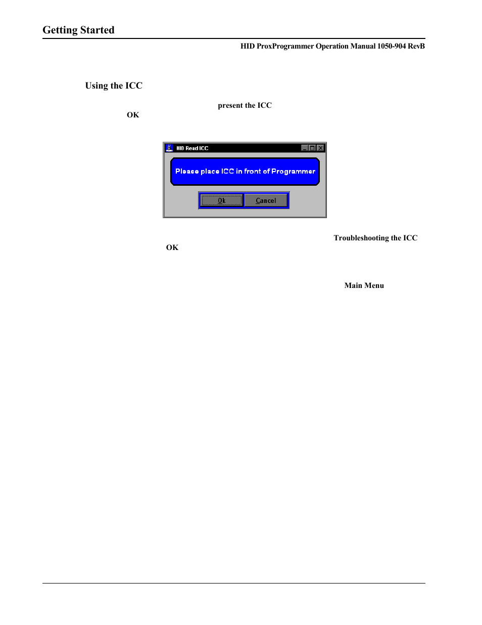 Getting started | HID Prox Programmer Installation Guide User Manual | Page 9 / 21