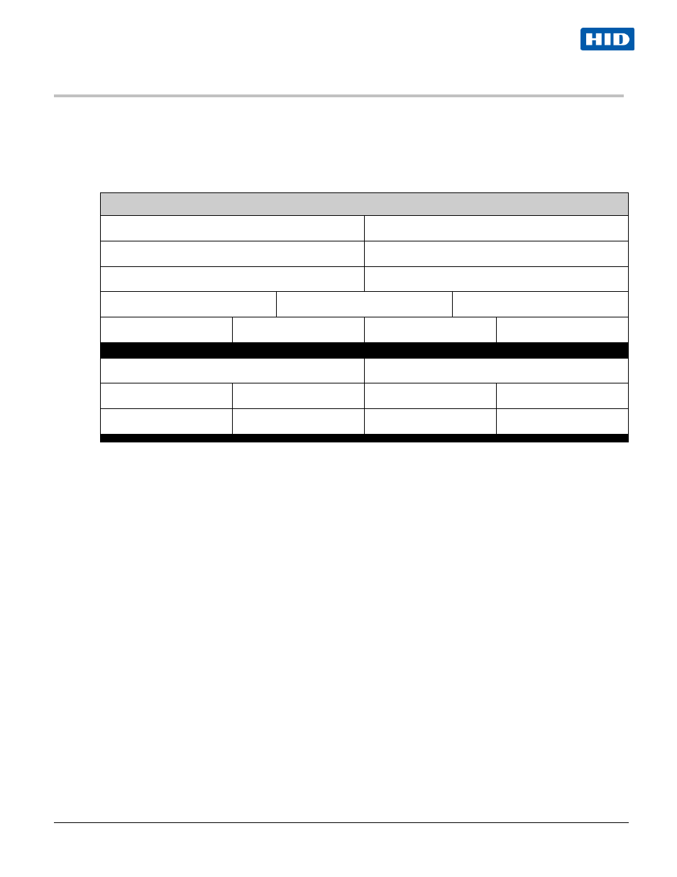 Vertx installation worksheet | HID VertX EVO V2000 Installation Guide User Manual | Page 18 / 18