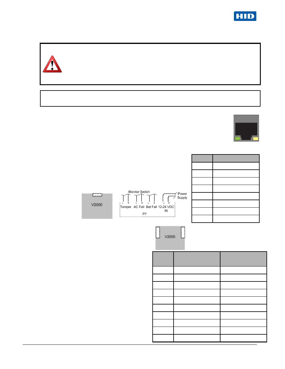 4 wiring vertx evo, Wiring vertx evo | HID VertX EVO V2000 Installation Guide User Manual | Page 6 / 18