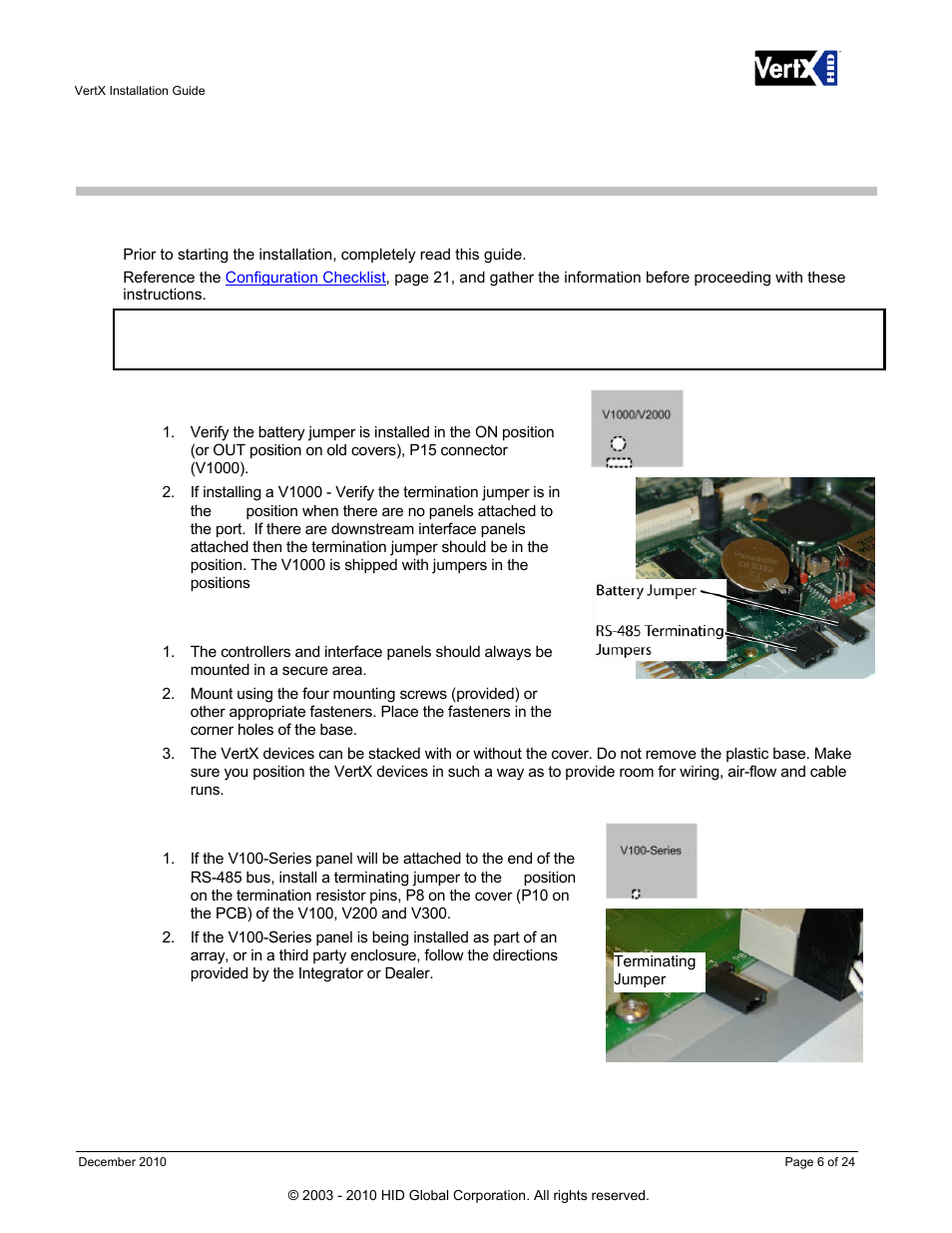 Step 1 connect, 1 what you need before getting started, V1000 or v2000 | 3 mounting instructions, V100, v200, or v300, Step 1, Connect, What you need before getting started, Mounting instructions | HID VertX V100, V200, V300, V1000, and V2000 Installation Guide User Manual | Page 6 / 24