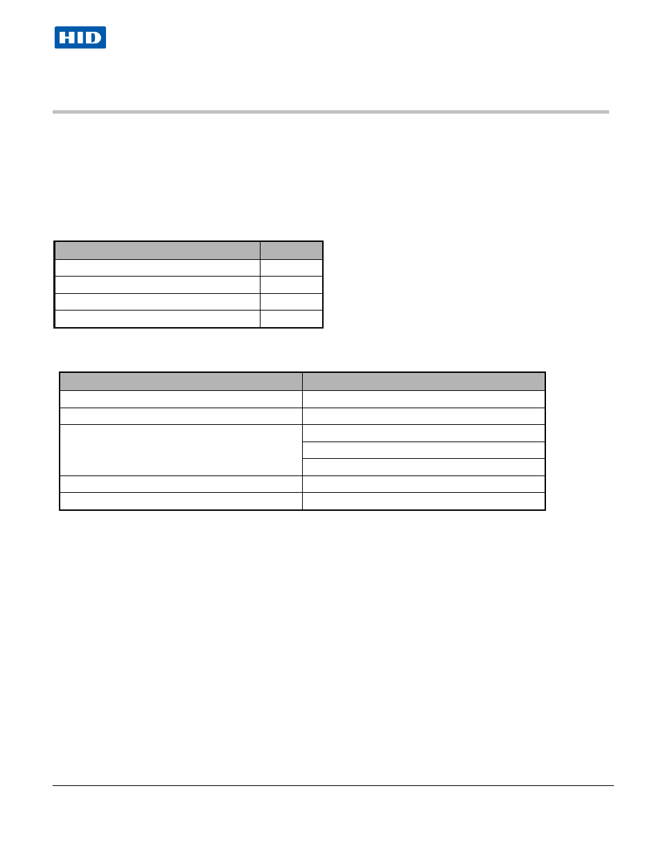 Introduction, Parts list, Product specifications | HID VertX Vx00 Installation Guide User Manual | Page 3 / 10
