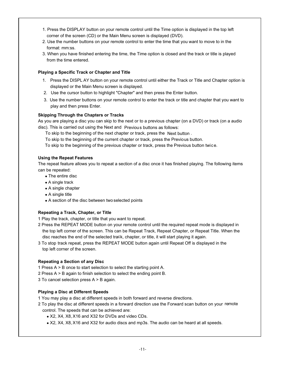 Audiovox VOD1048 User Manual | Page 12 / 19