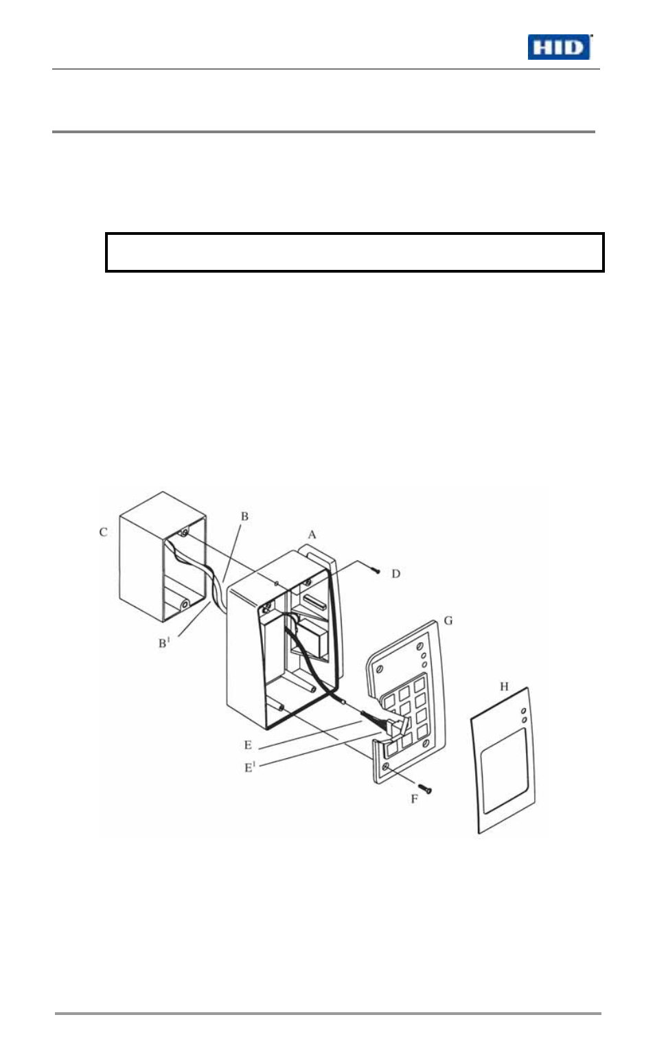 Mounting | HID Wiegand PINPad Rev C Installation Guide User Manual | Page 4 / 6