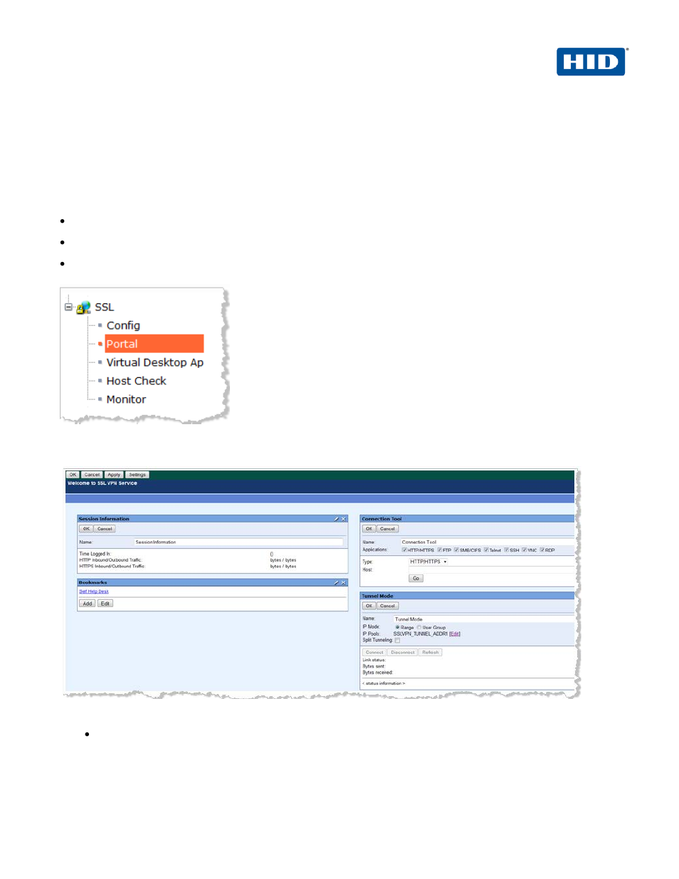 2 procedure 2: configure the portal, Procedure 2: configure the portal | HID ActivID AAA OOB & SSL User Manual | Page 9 / 24