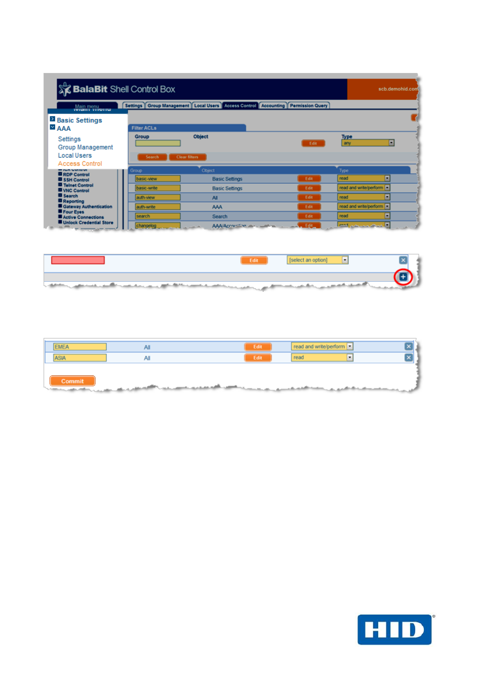 HID BalaBit and ActivID AAA User Manual | Page 7 / 12