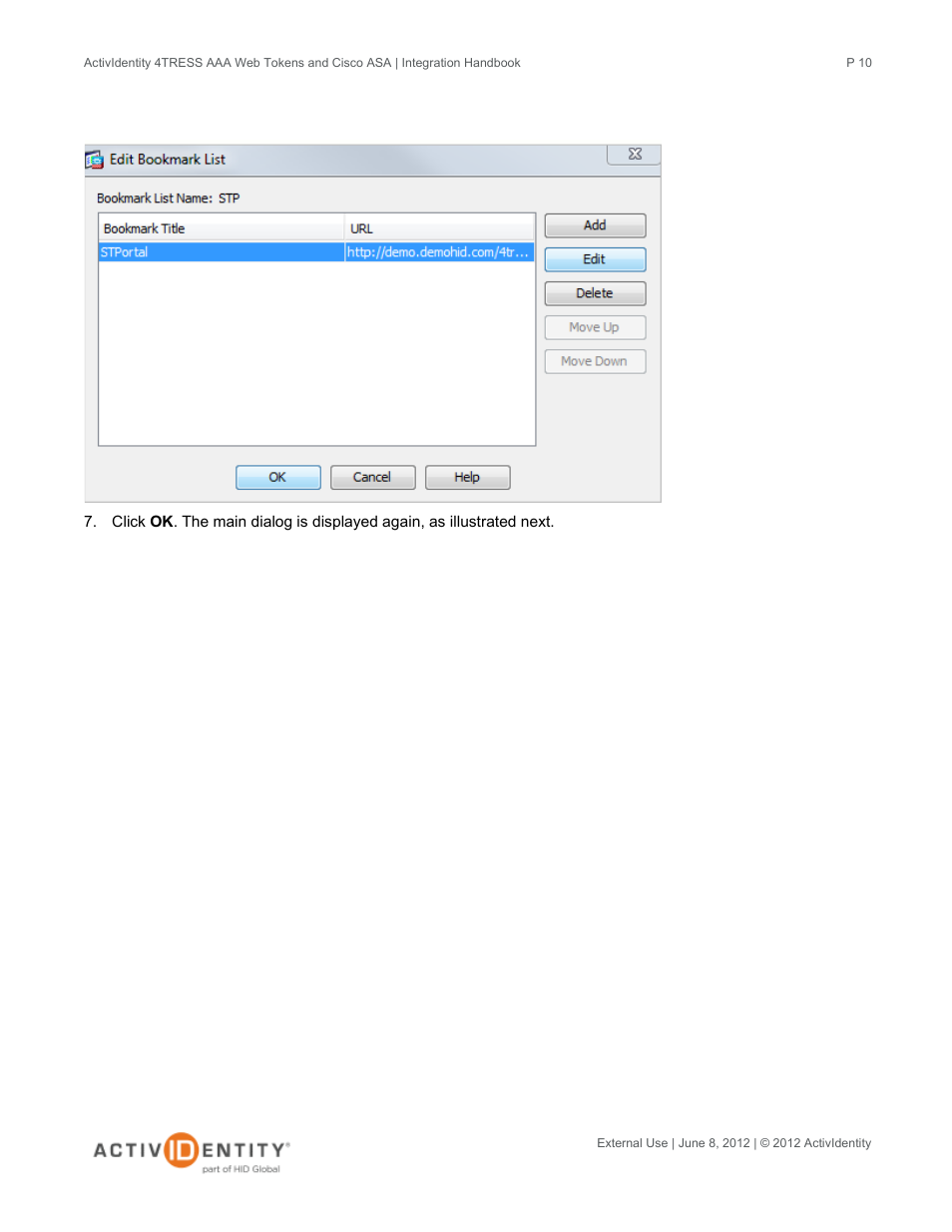 HID Cisco ASA and 4TRESS AAA Server User Manual | Page 10 / 31