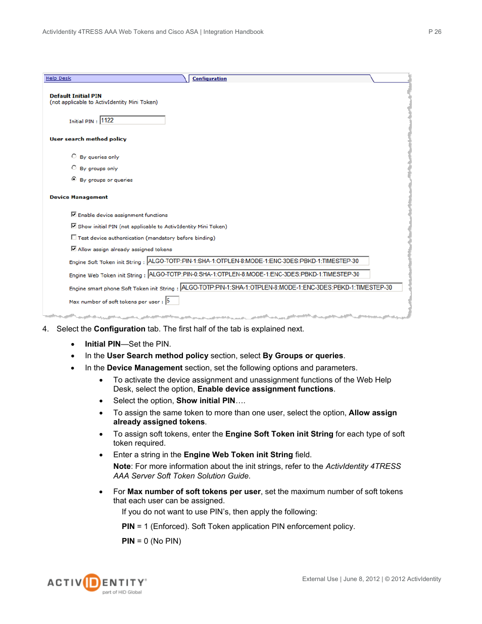 HID Cisco ASA and 4TRESS AAA Server User Manual | Page 26 / 31