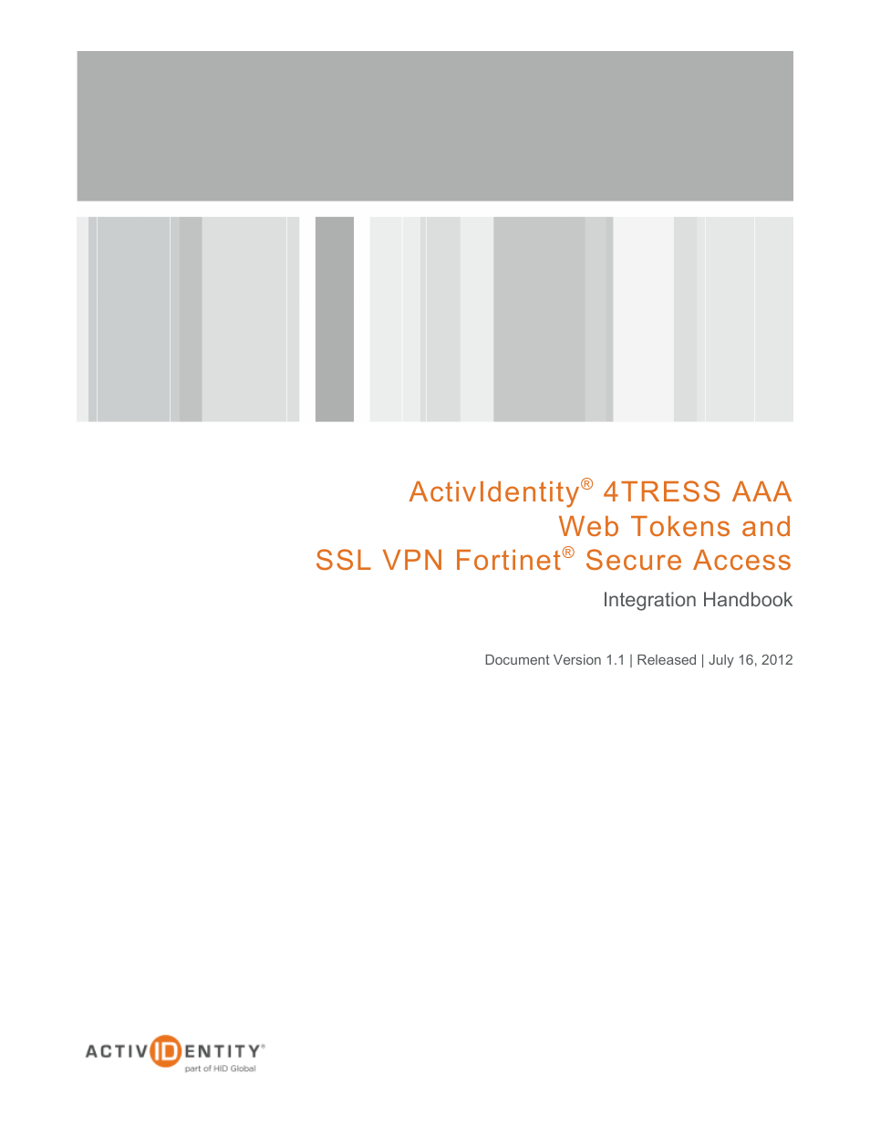 HID Fortinet and AAA Server User Manual | 28 pages