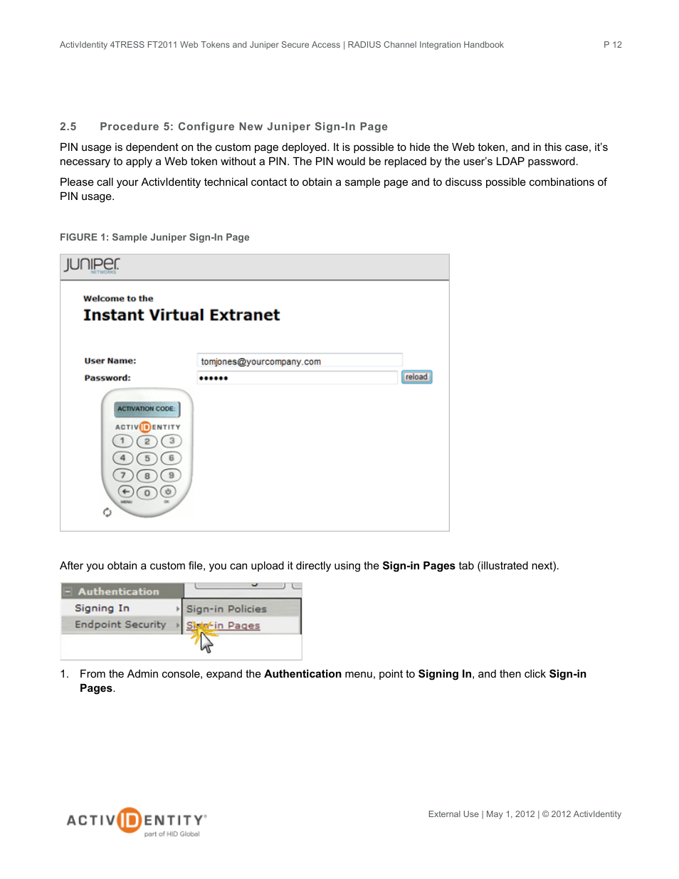 HID Juniper and 4TRESS AS User Manual | Page 12 / 30