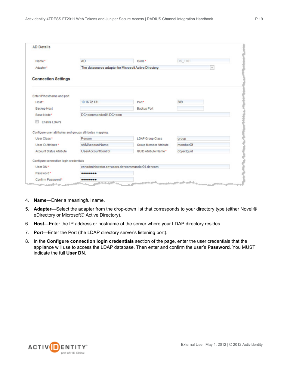 HID Juniper and 4TRESS AS User Manual | Page 19 / 30