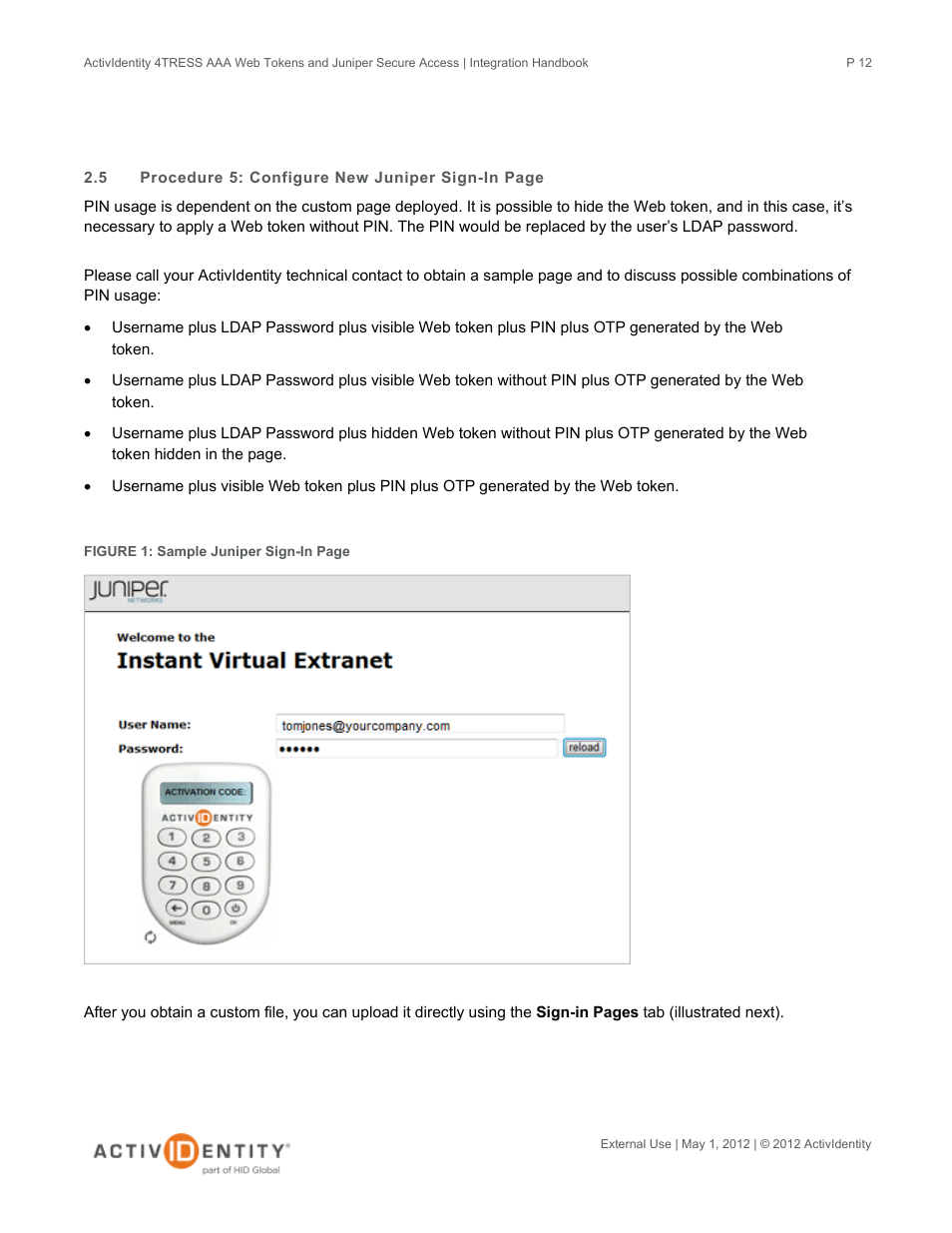 HID Juniper and AAA Server User Manual | Page 12 / 28