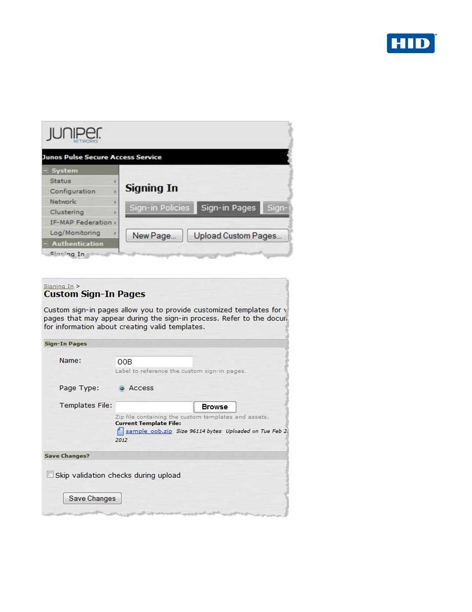 HID Juniper and ActivID AAA OOB User Manual | Page 14 / 27