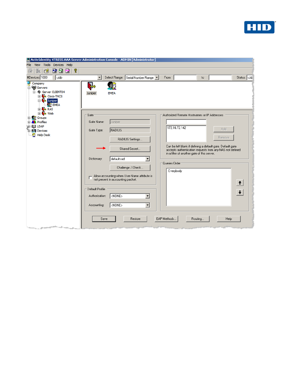 HID Juniper and ActivID AAA OOB User Manual | Page 18 / 27