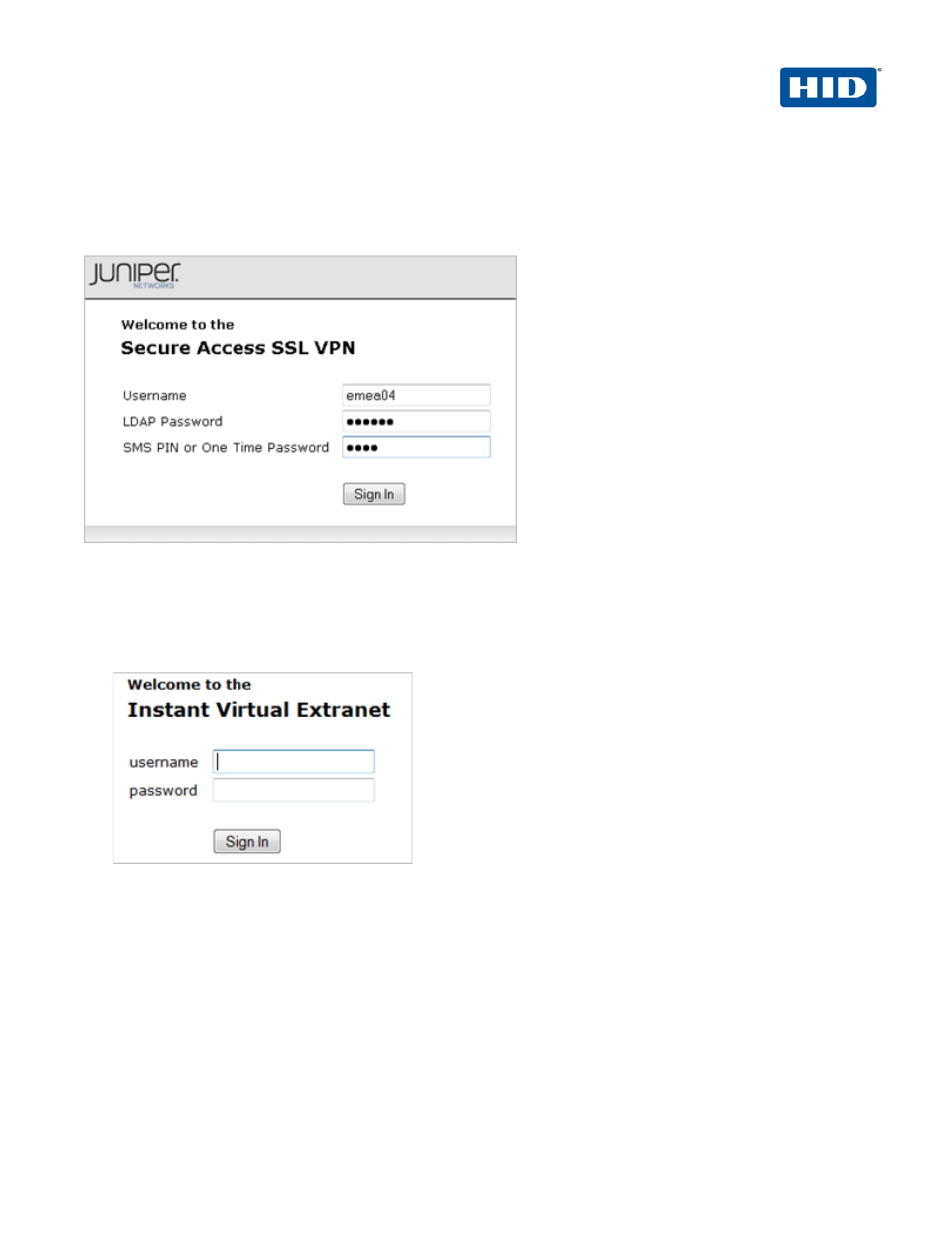 HID Juniper and ActivID AAA OOB User Manual | Page 24 / 27