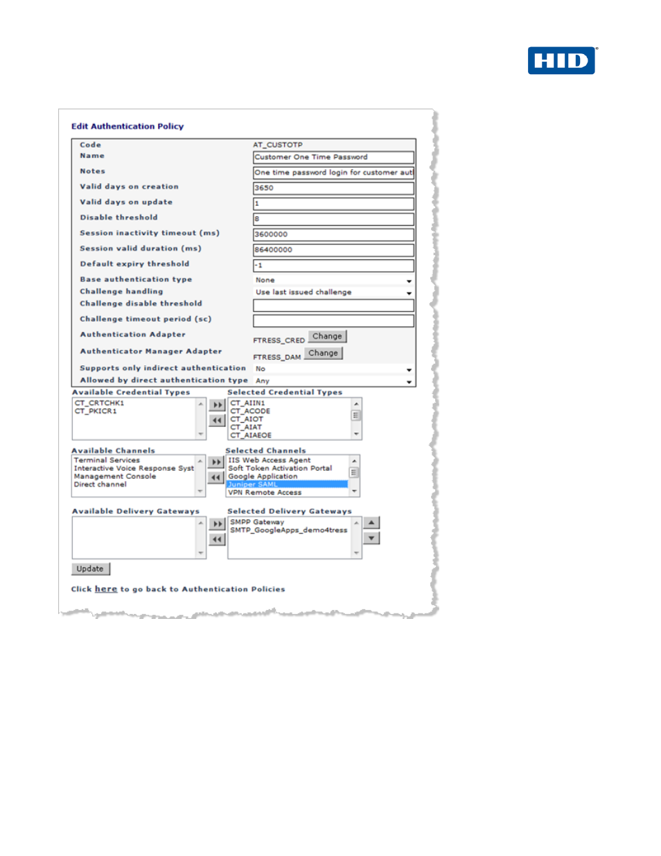 HID Juniper and ActivID AS SAML User Manual | Page 15 / 20