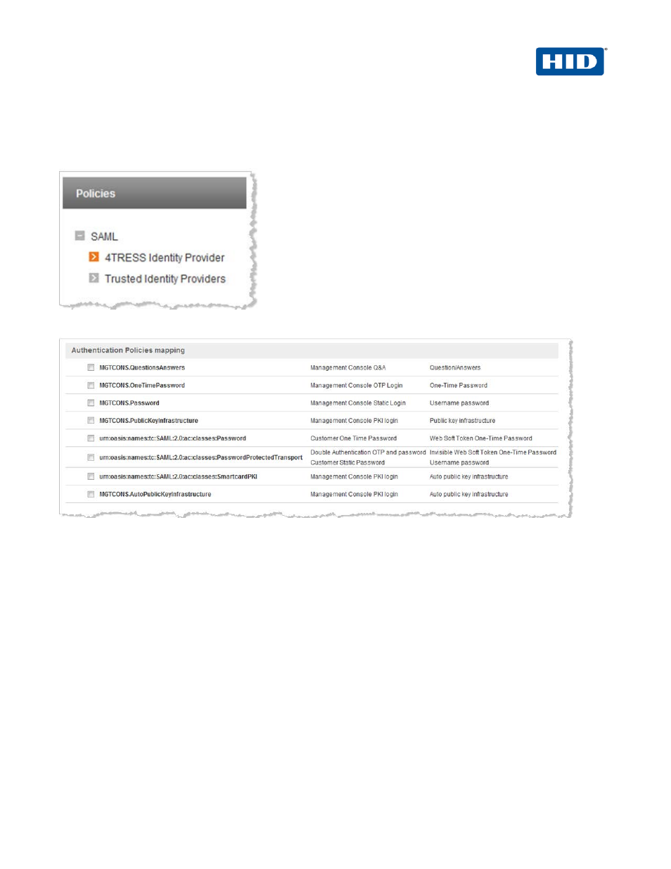 4 procedure 4: configure the identity provider, Procedure 4: configure the identity provider | HID Juniper and ActivID AS SAML User Manual | Page 16 / 20