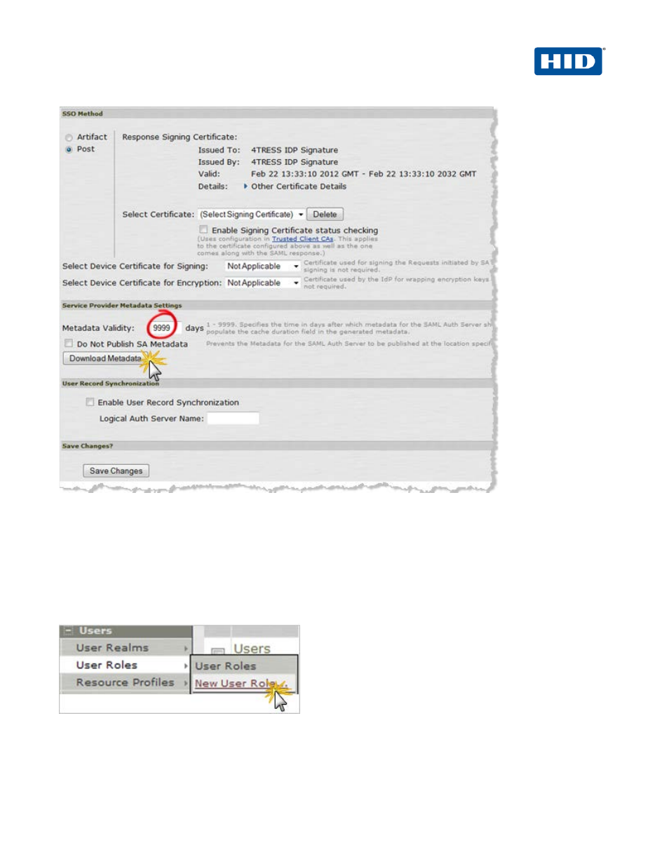 2 procedure 2: define juniper user role(s), Procedure 2: define juniper user role(s) | HID Juniper and ActivID AS SAML User Manual | Page 7 / 20