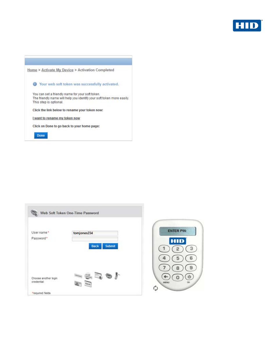 2 user accesses web application, User accesses web application | HID Microsoft ADFS and ActivID AS using SAML User Manual | Page 29 / 31