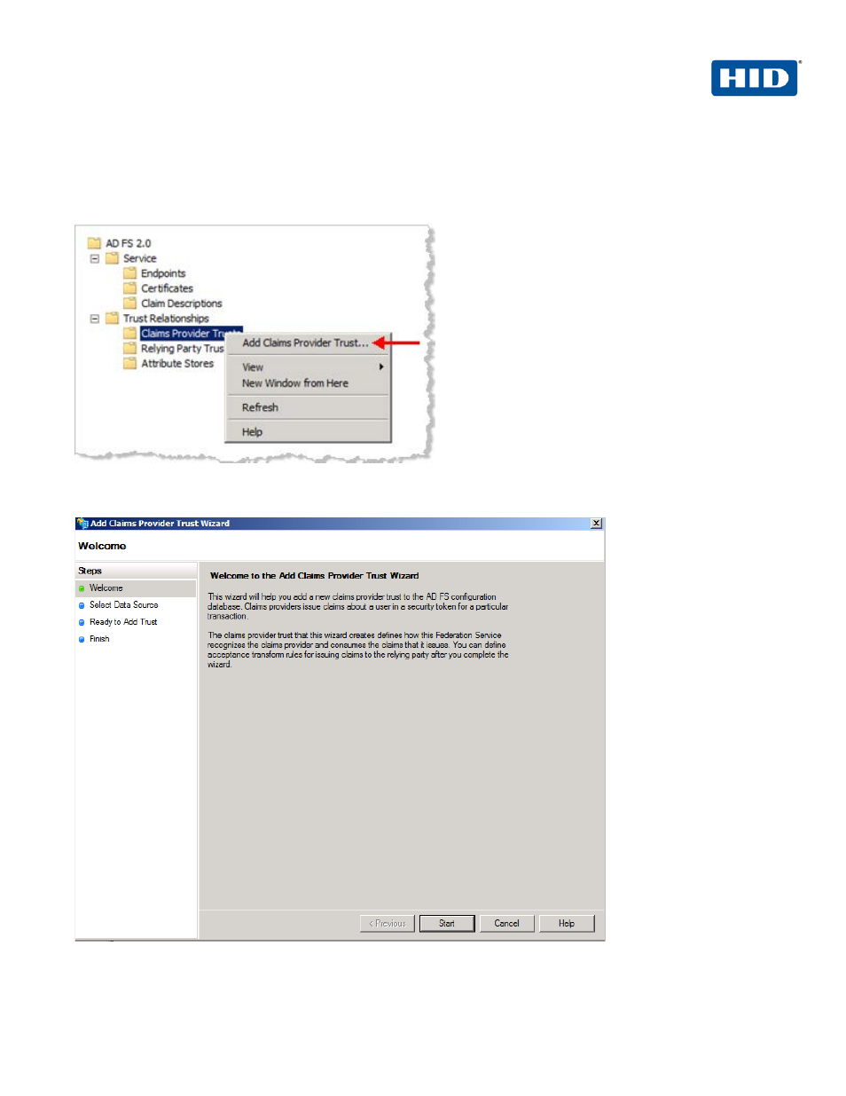 HID Microsoft ADFS and ActivID AS using SAML User Manual | Page 8 / 31