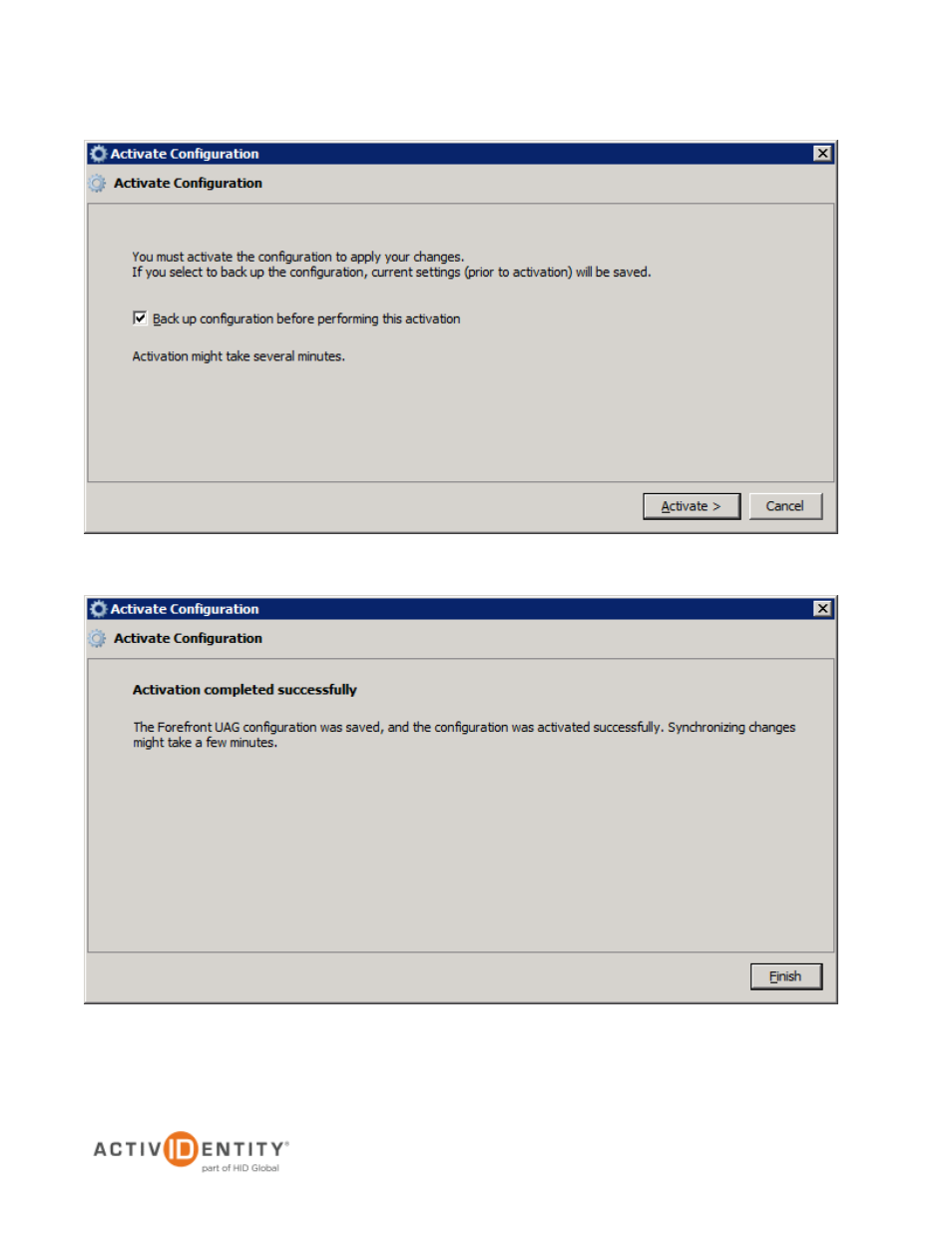 HID Microsoft UAG and 4TRESS AS User Manual | Page 45 / 48