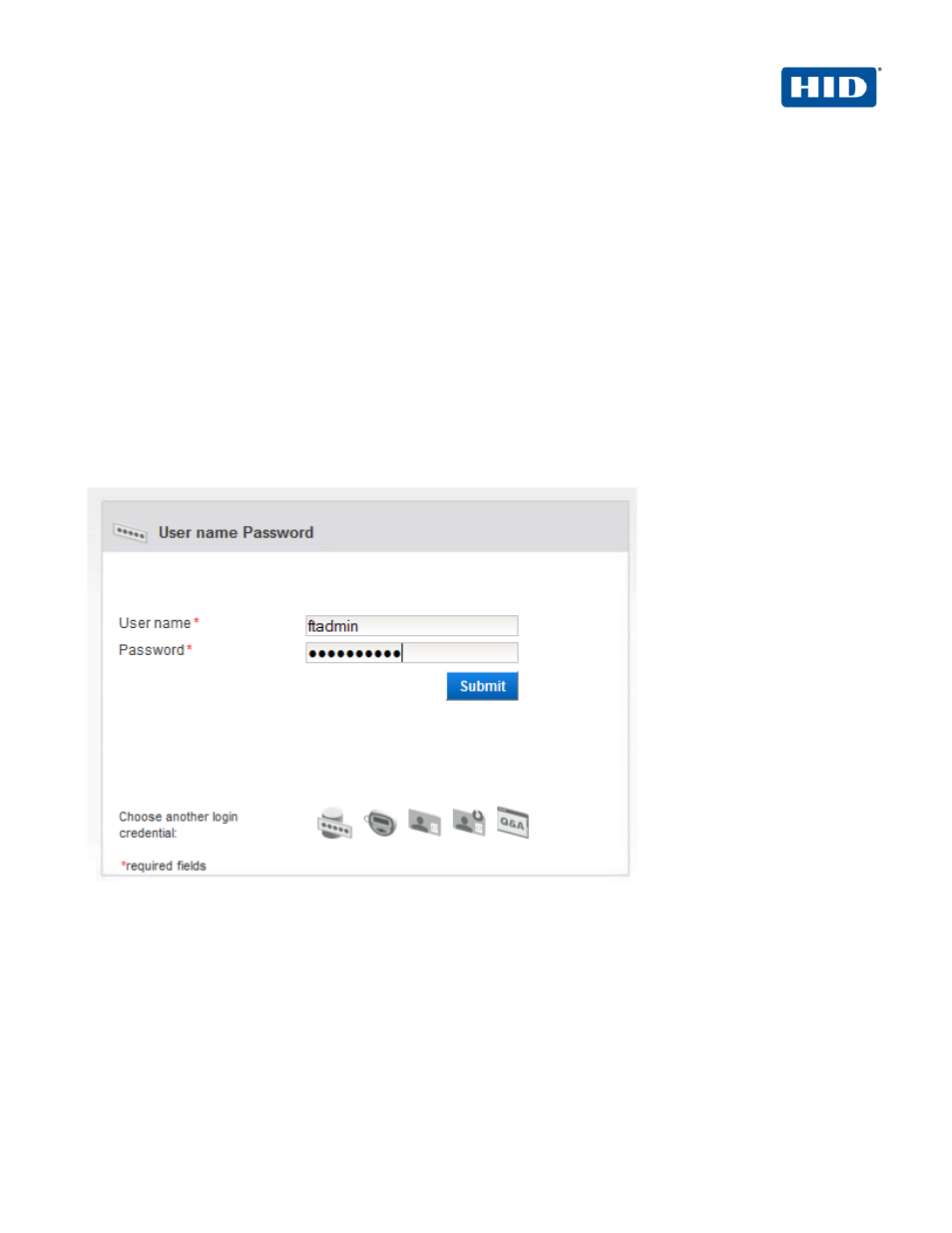 Configure radius channel | HID Palo Alto Networks and ActivID AS User Manual | Page 17 / 31