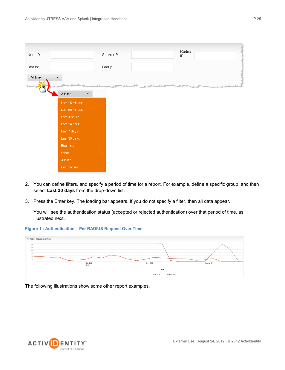 HID Splunk and AAA Server User Manual | Page 25 / 33