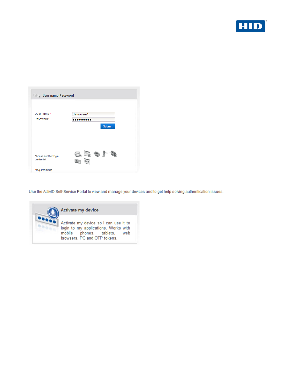 0 saml channel authentication: an overview, 1 prerequisite: activate web soft token, Saml channel authentication: an overview | Prerequisite: activate web soft token | HID Zscaler and ActivID AS using SAML User Manual | Page 19 / 25
