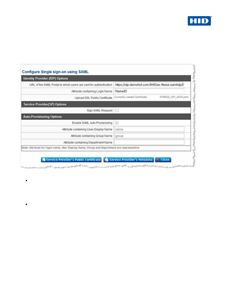 2 procedure 2: configure activid idp in zscaler, Procedure 2: configure activid idp in zscaler | HID Zscaler and ActivID AS using SAML User Manual | Page 5 / 25