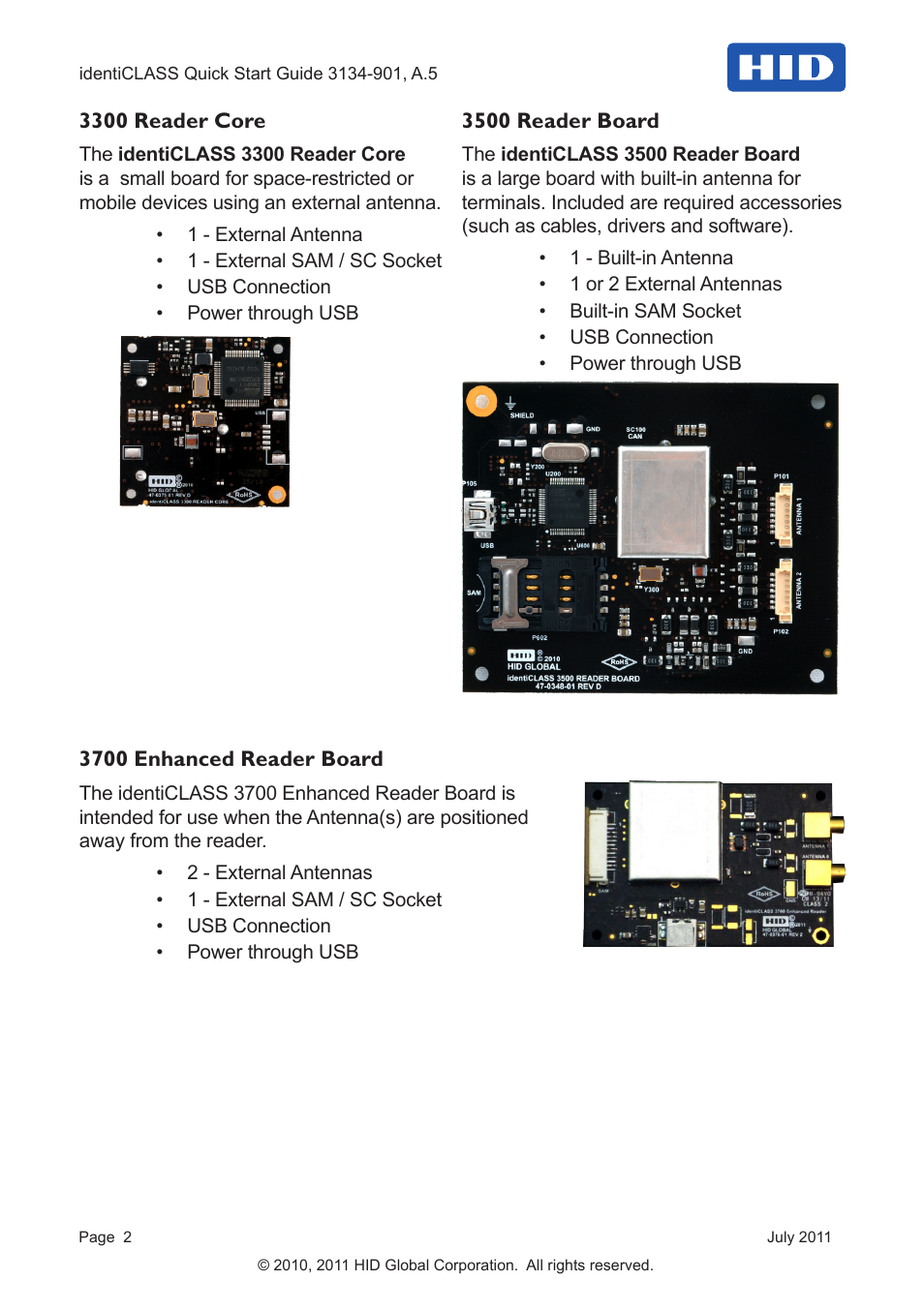 HID identiCLASS DTK Quick Start Guide User Manual | Page 2 / 12