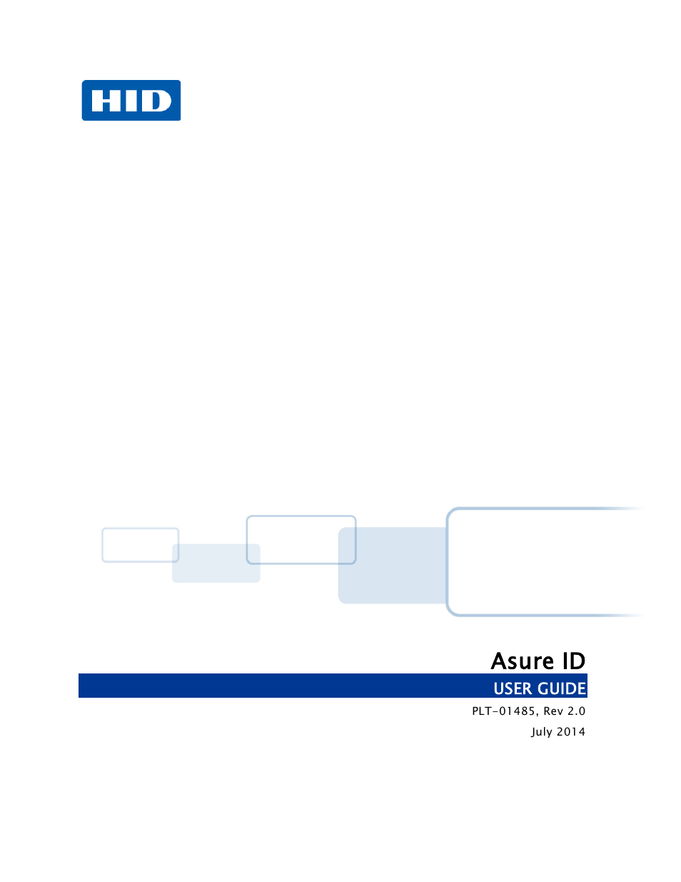 HID Asure ID 7.5 User Guide User Manual | 44 pages