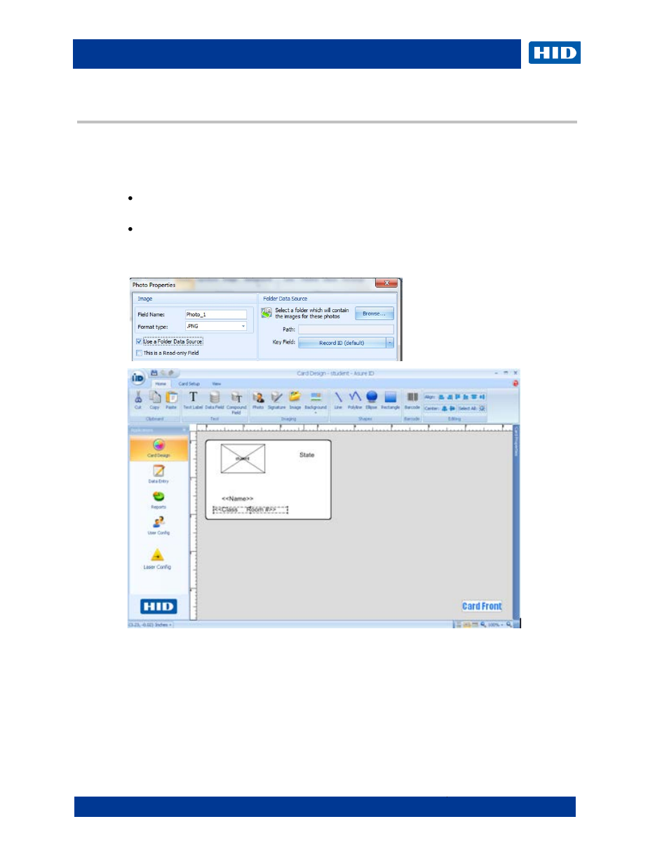 3 card design, Card design, 3card design | HID Asure ID 7.5 User Guide User Manual | Page 14 / 44