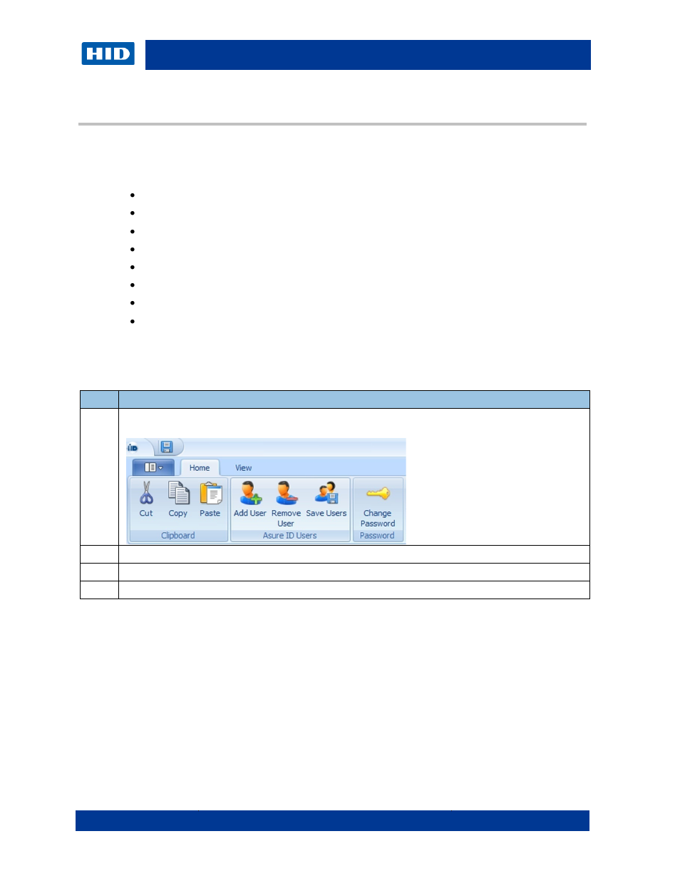 5 user config application, 1 add user, User config application | Add user, 5user config application | HID Asure ID 7.5 User Guide User Manual | Page 33 / 44