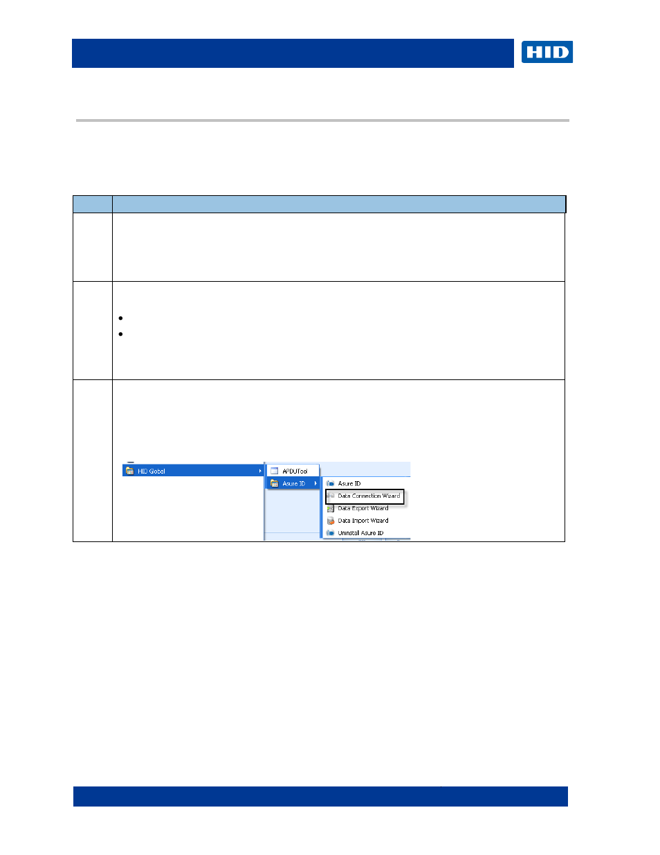 9 data connection, Data connection, Create a new native database – access, sql, oracle | 9data connection | HID Asure ID 7.5 User Guide User Manual | Page 40 / 44