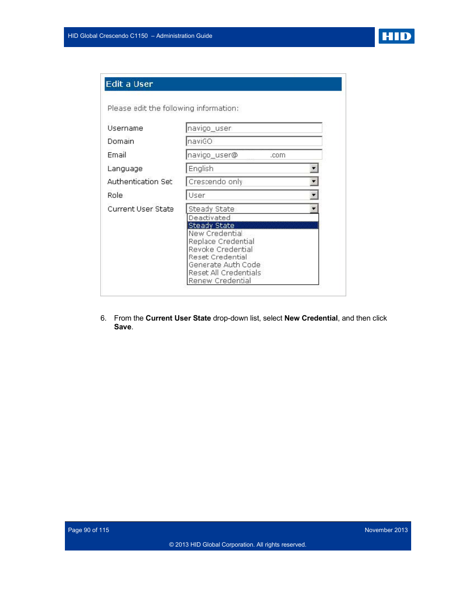 HID Crescendo C1150 Administration Guide User Manual | Page 90 / 115