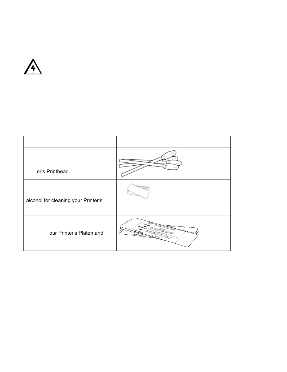 Supplies (included with the cleaning kit) | HID DTC1000/4000 User Guide User Manual | Page 102 / 123