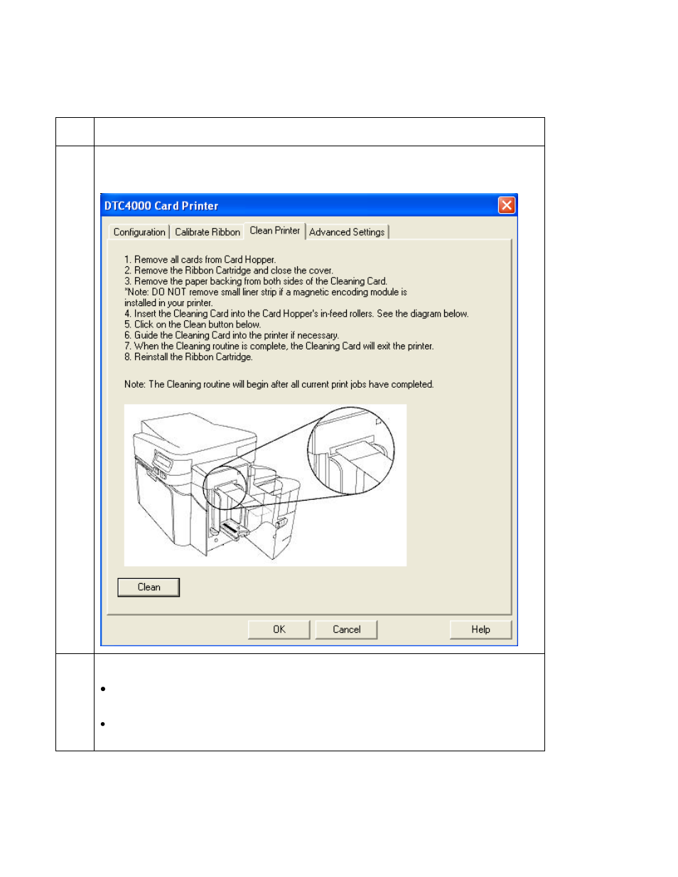 Cleaning the platen and the card feed rollers | HID DTC1000/4000 User Guide User Manual | Page 107 / 123