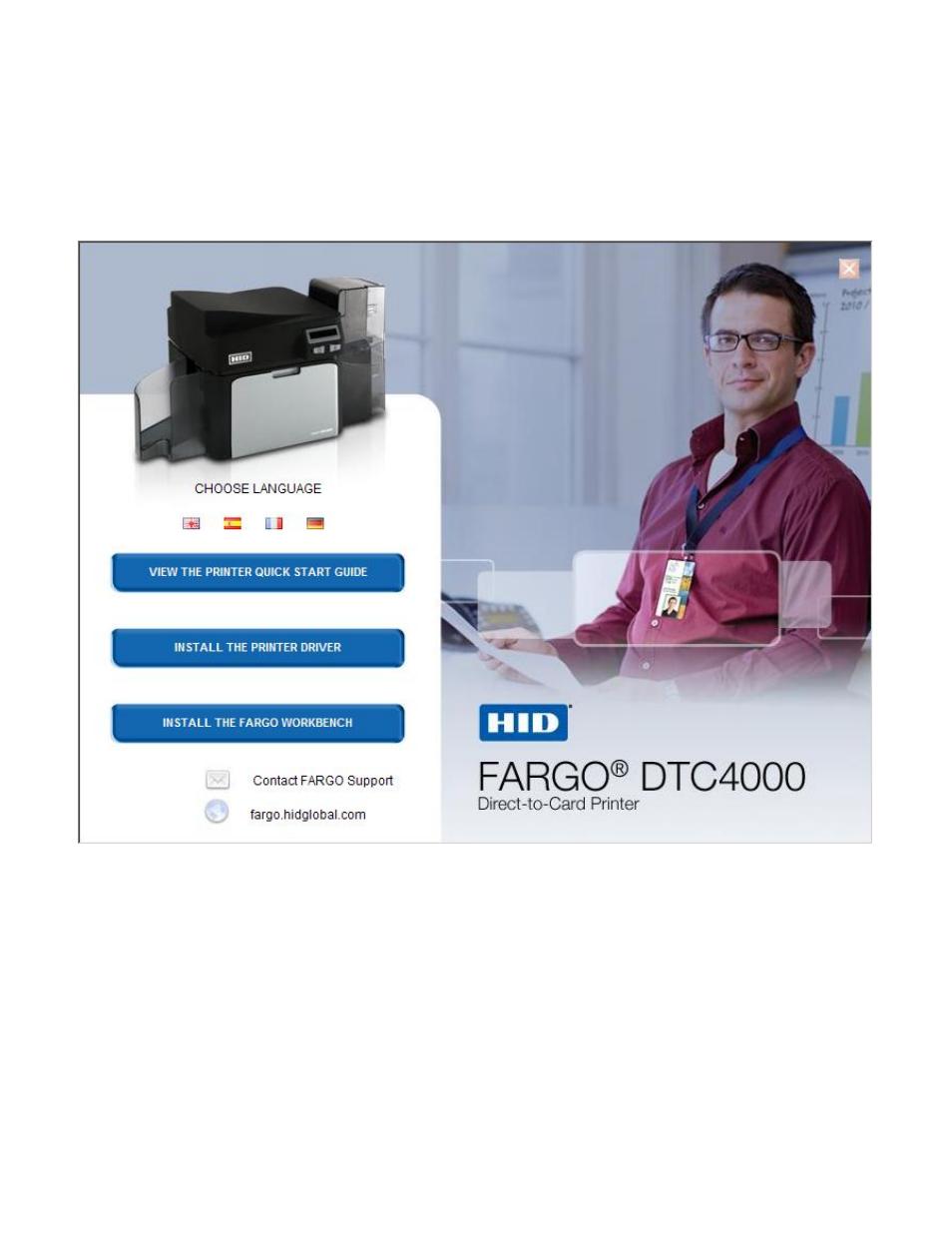 Driver installation instructions | HID DTC1000/4000 User Guide User Manual | Page 29 / 123