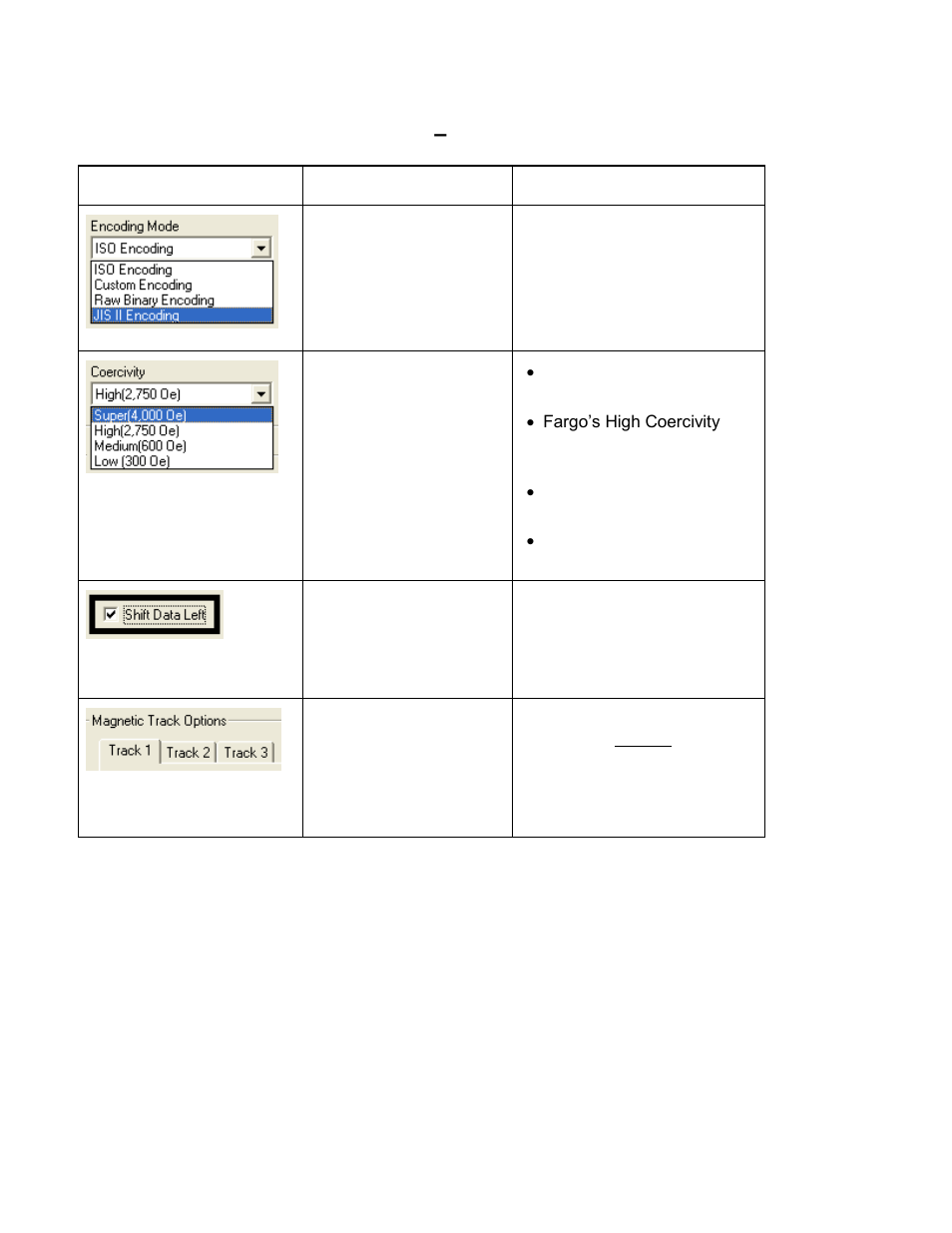 Using the magnetic encoding tab – iso standards | HID DTC1000/4000 User Guide User Manual | Page 64 / 123