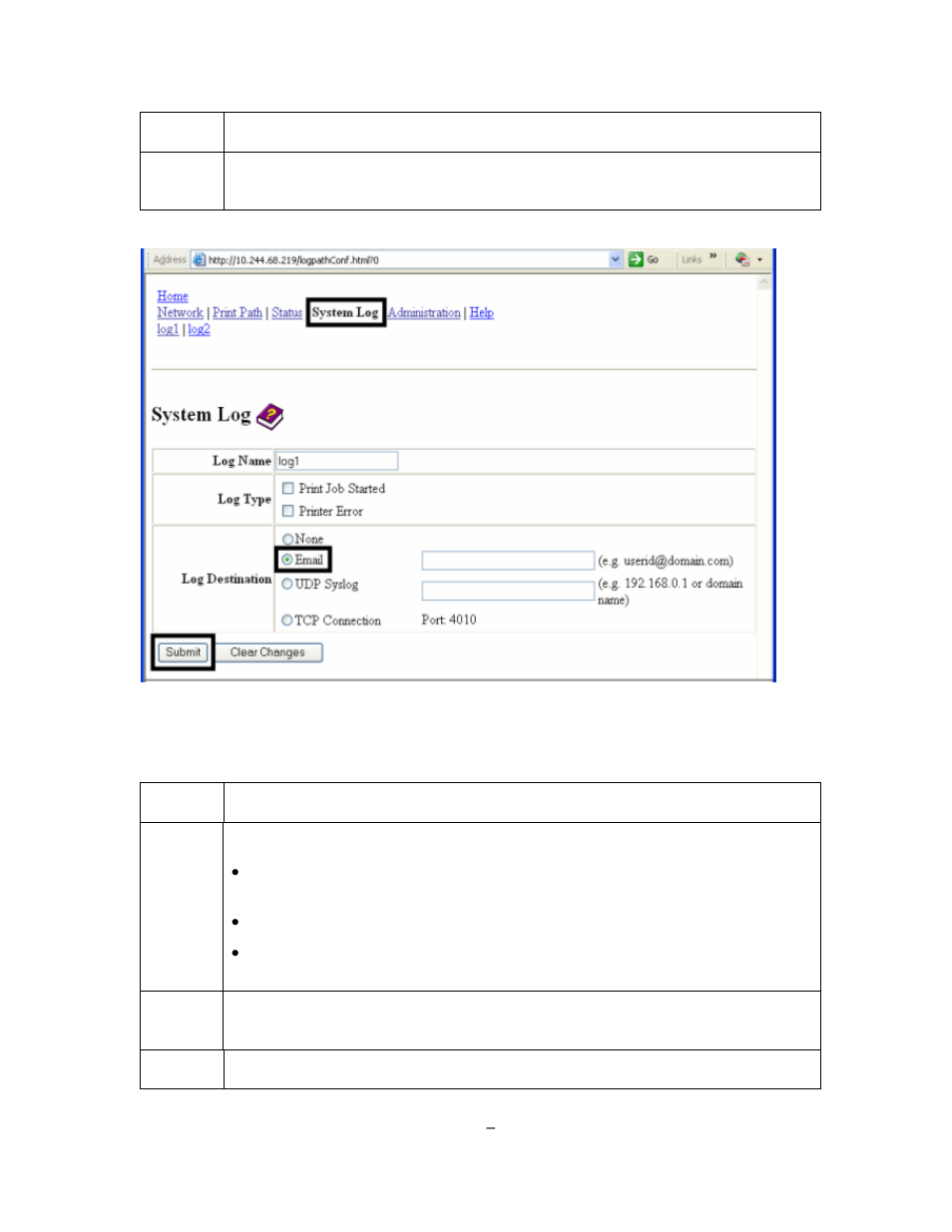 Specifying udp event logging | HID DTC1000/4000/4500 Ethernet User Guide User Manual | Page 35 / 59