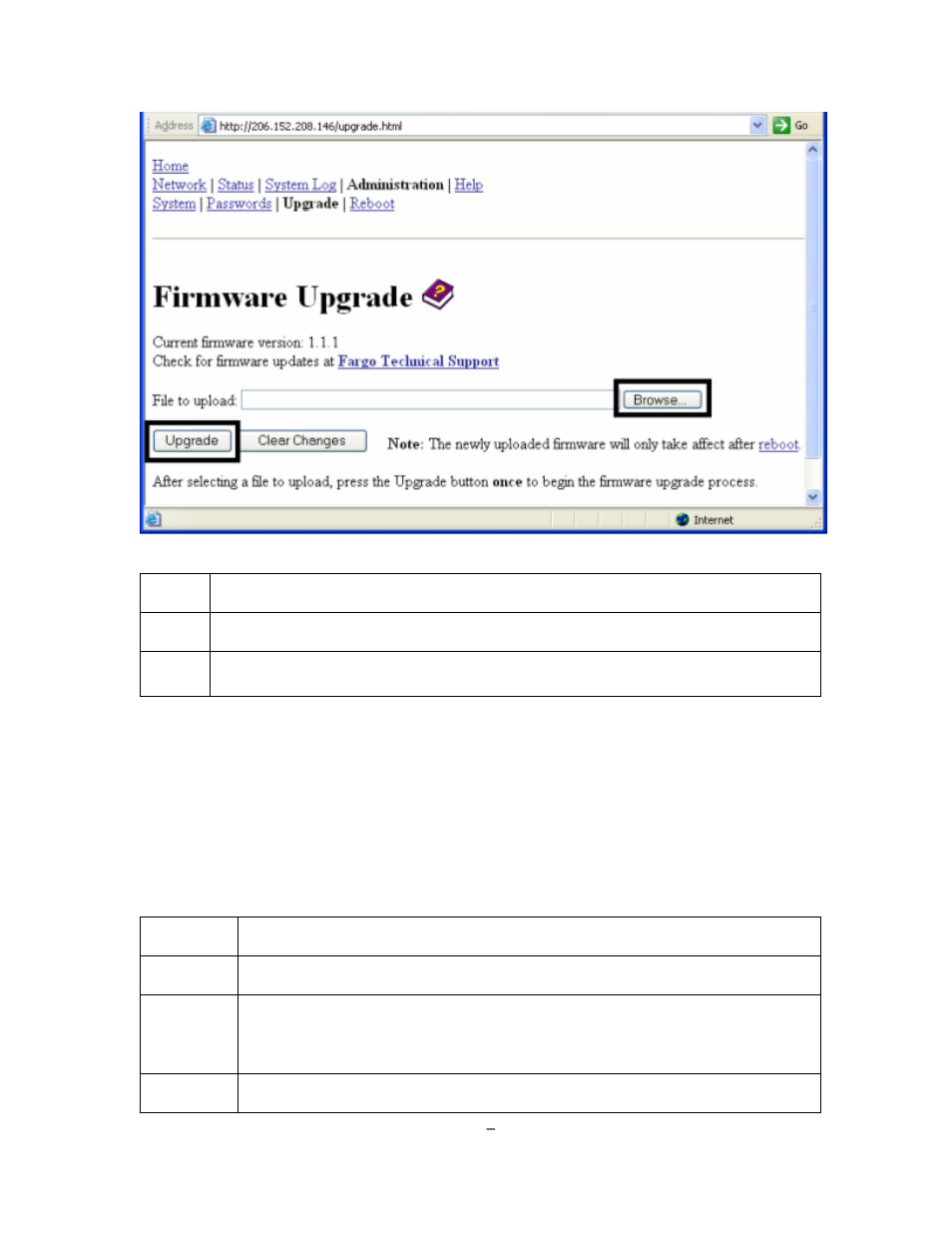 Using the reboot pages, Rebooting the ethernet server | HID DTC1000/4000/4500 Ethernet User Guide User Manual | Page 41 / 59